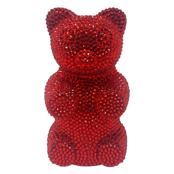 Rhinestone Gummy Bear Resin Pop Art Sculpture - Picture 2 of 3